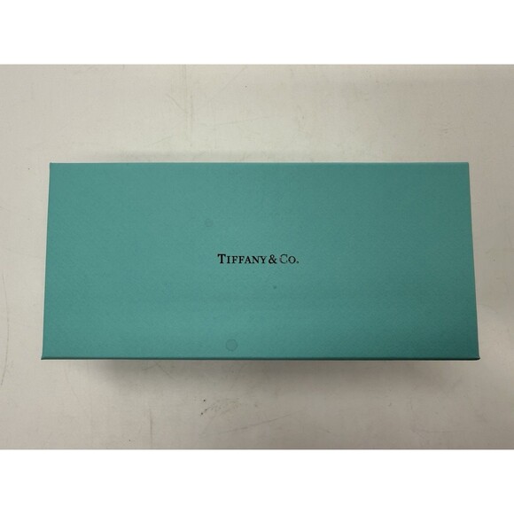 Empty Tiffany & Co. Glasses Box w Certificate of Authenticity Paperwork Box ONLY - Picture 10 of 10